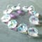 Aurora Borealis Crystal Faceted Glass Lentil Beads, 14mm by Bead Landing™